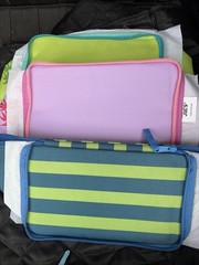 Trader Joes mini insulated bags New Summer Colors 6 Pack! Lot 1