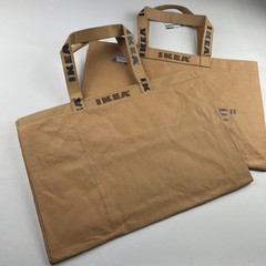 NWT 2019 IKEA x VIRGIL ABLOH OFF-WHITE MARKERAD SCULPTURE Large Bag 21 Gal Tote