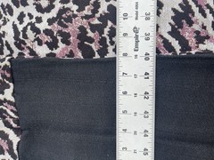 Large Canvas Reusable Tote Bag, 100% Cotton, Leopard Print NWT