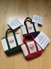 Trader Joe’s Canvas Micro Totes with Grocery Bag (Red, Green & Blue)