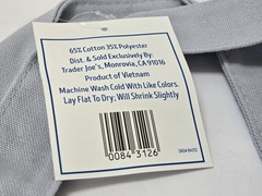 Trader Joe’s Striped Blue Mini Tote Bag NWT Free Shipping