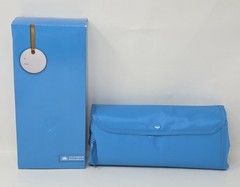 New Blue California Innovations Collapsible Insulated Market Tote Bag