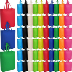 60 Pcs Tote Bags Bulk Large Reusable Shopping Bag 15” X 12. 5” Foldable Grocer