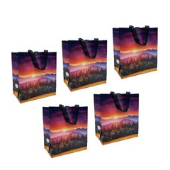 Reusable Shopping BAgs Extremely Durable Multi Use Large Stylish Fun Foldable…