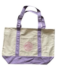 Trader Joe’s LARGE Lavender Canvas Tote Bag AND 4 Mini Pastel Canvas Tote Bags