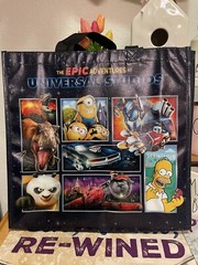 Epic Adventures at Universal Studios Hollywood & Harry Potter Reusable Bags.