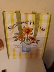 13 X 16 Reusable Bag T.J.Maxx Sunflowers