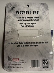 Marvel Black Panther Wakanda Forever Reusable Grocery Bag Tote