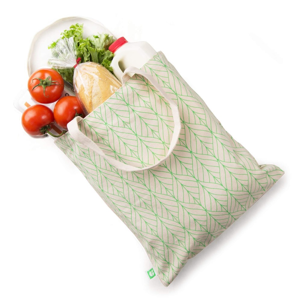 3 Pack Unbleached Cotton Bags: Bread bag – Lunch Bag – Shoe bag ,Grocery Bags
