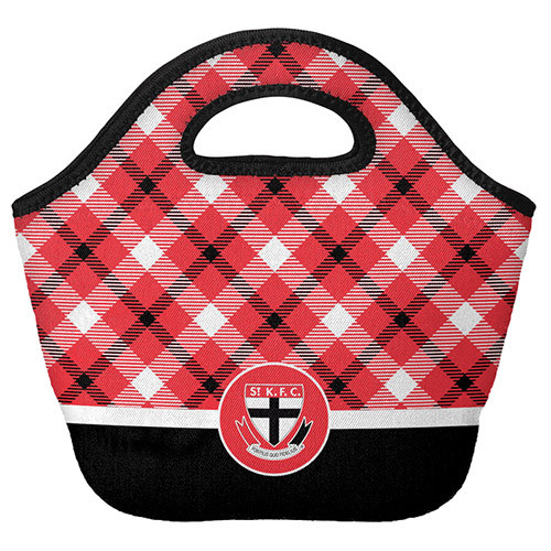 St Kilda Saints AFL Neoprene Cooler Bag Shopping Grocery Reusable Gift