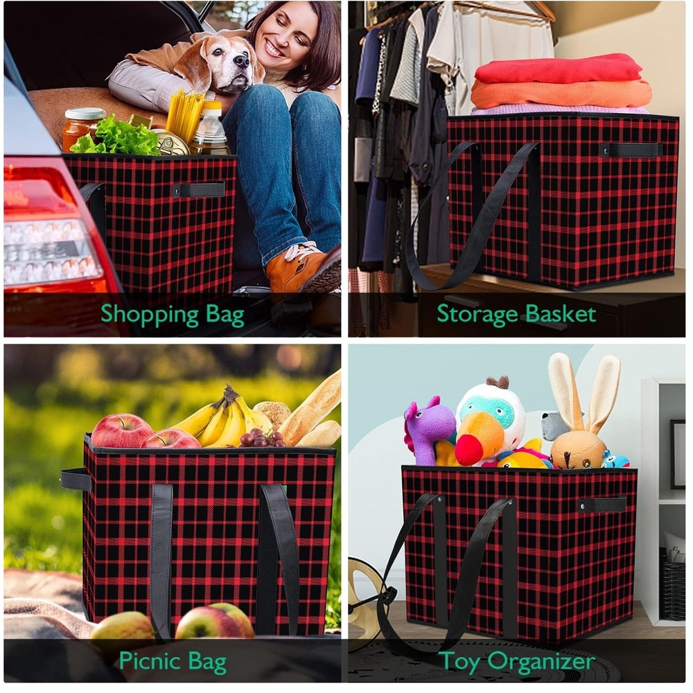 Large Water Resistant Grocery Tote