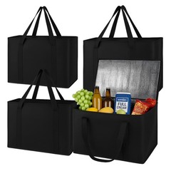 insulated trunk organizer car cooler bag 4-Pack Food Insulated Grocery shopping