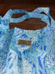 Lilly Pulitzer TORTUGA TIME PACKABLE BAG Turtles Lightweight Shopper Tote NWT