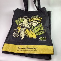 Whole Foods Exclusive Extremely RARE Banana Bag Tote 100% Recycled 13” x 16”