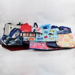 Lot of 11 Reusable Shopping Bags Eco-Friendly Various Brands
