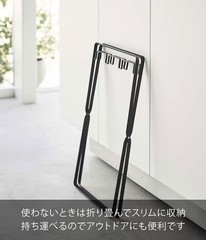 Plastic shopping bag 3 rows & 45L Garbage bag Stongue de Black Approx. W38XD29XH