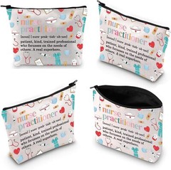 Nurse Practitioner Makeup Bag NP Gift School nurse practitioner noun