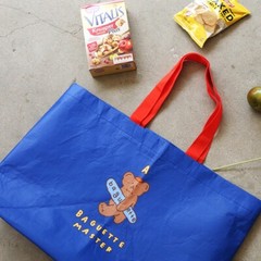 Korean Romane Bear Forest Eco-friendly Shopping Bag Large Capacity Waterproof
