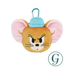 Tees Factory Tom and Jerry Plush Zipper Mascot with Carabiner Muscle H192 x W125