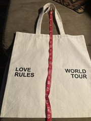 Jay Shetty Concert TOTE Love Rules World Tour Canvas Large Self Help podcast