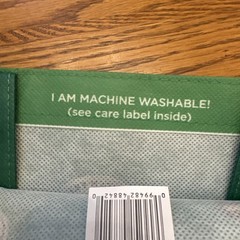 HTF NEW Whole Foods Sticker reusable tote shopping bag. Washable and Large.