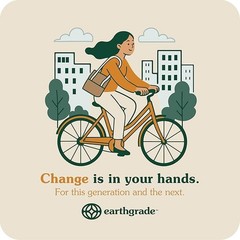 Earthgrade Reusable Grocery Bag – Sustainable Washable Paper Tote, Extra Large