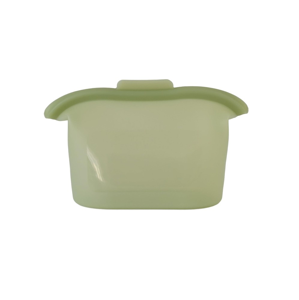 Essentials The Wide-Mouth Silicone Organizer Pouch – Reusable, Matcha Green