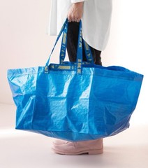 IKEA FRAKTA Large 19-Gallon Blue Bags