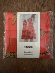 BAGGU Bengal Cat Standard Baggu Reuseable Bag New HTF Rare