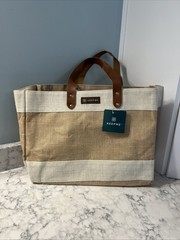New Jute Market Tote From Out of the Woods. 4 available