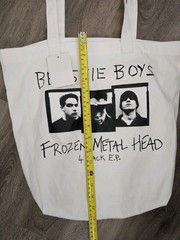 Beastie Boys Frozen Metal Head EP White Reusable Shopping Grocery Bag NEW NWT