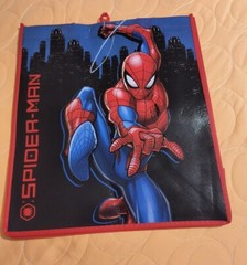 Marvel Comics Spiderman 🕷️Eco Red Shopping/Gift Tote Bag with Handles 🆕🆓Ship!