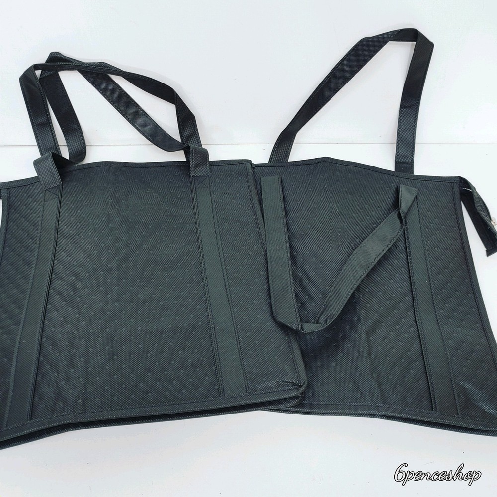 2PCS Insulated Shopping Bag Insulated Grocery Cooler Bag 12*7*13 In
