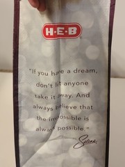 HEB Reusable Shopping Bag One Size Multi-Color Selena Quintanilla Siempre
