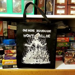 One More Boardgame Won’t Kill Me Tote Bag