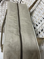 Keepcool Extra Large Insulated Shopping Cooler Bag 20″ x 16”x 6.5” Beige NWT