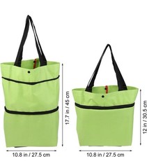 Oxford Cloth Shopping Cart Bag for Groceries Luggage cart Shopping Bag
