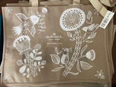 8 Reusable Cloth Tote Bags Shopping Woven Cloth for Women 16 X 12 X 6″