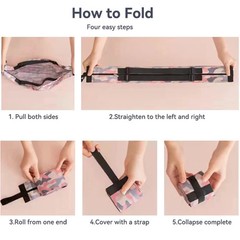 Foldable Shopping Bag Space Save Reusable Supermarket Grocery Shopping Bag