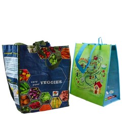 Mixed Lot of 5 Reusable Grocery Shopping Bags