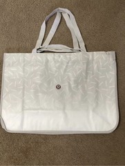 Lululemon Reusable Shopping Tote Bag – Gray – Jumbo XL 14.5×21.5×8 Inch