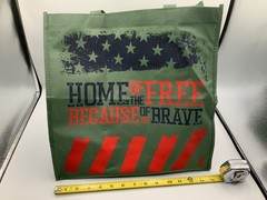 Tunnel To Towers Foundation T2T Reusable Tote Bag Army Green