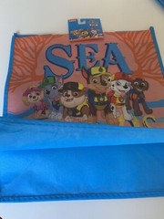 Paw Patrol The Movie Tote Bag Nickelodeon Animation Kids Sea Dogs NWT