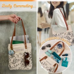 Canvas Floral Tote Bag for : Amazing Grace Inspirational Scripture for Shoppi…