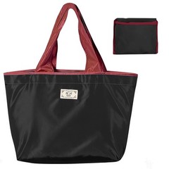 Reusable Foldable Grocery Bag with Pocket Wide Handle Washable Shopping Tote