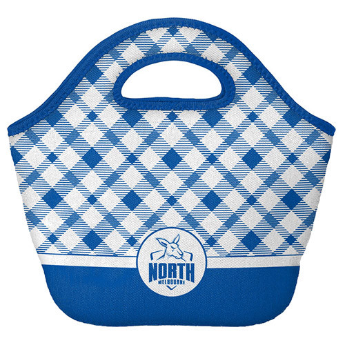 North Melbourne Kangaroos AFL Neoprene Cooler Bag Shopping Grocery Reusable Gift