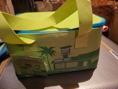 One Trader Joe’s Mini Insulated Bag Cooler 1.5 Gal Green Color