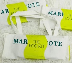 Love X June Eco Kit with Reusable Produce Bag, Reusable Straws and Market Tote