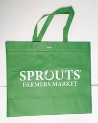 Lot of 15 SPROUTS Farmers Market Reusable Grocery Shopping Bags Washable VGC