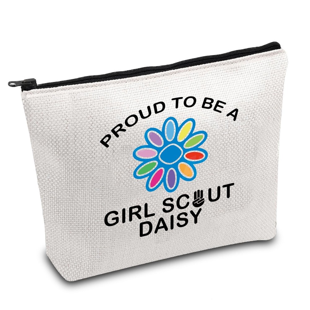FOTAP Scout Daisy Survival Kit Makeup Bag Sc-ut Life Group white